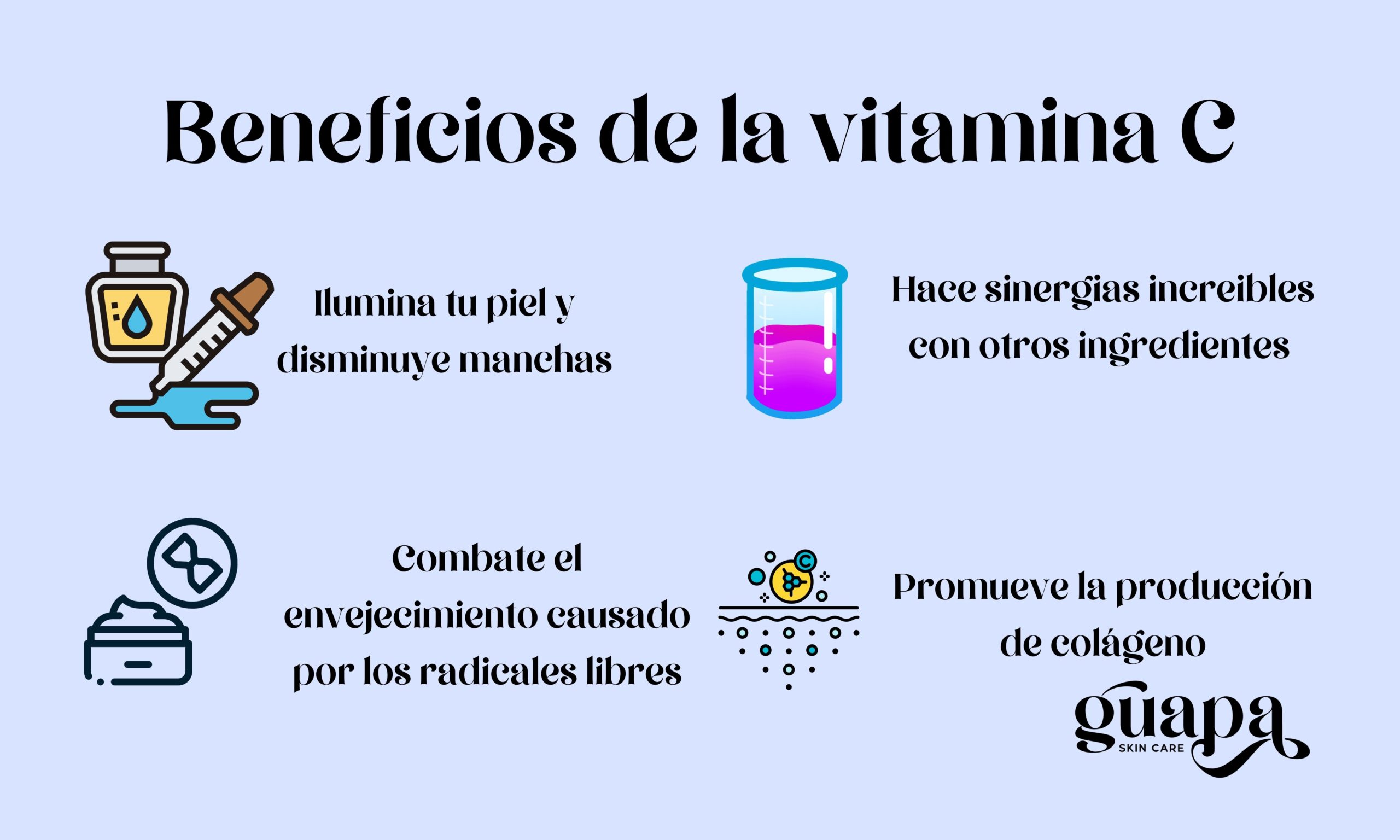 Beneficios de la vitamina C