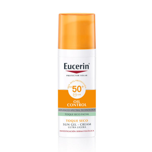 Eucerin Protector Solar en Gel Oil control SPF 50 X 50mL