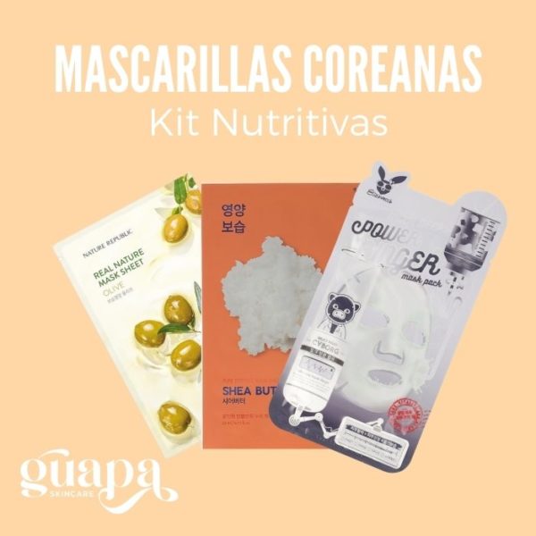 Mascarillas Coreanas Kit Nutritivas